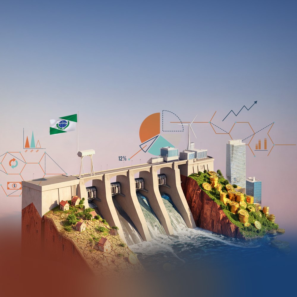 Estudo comparativo da geração e distribuição de riqueza de empresa paranaense de energia elétrica